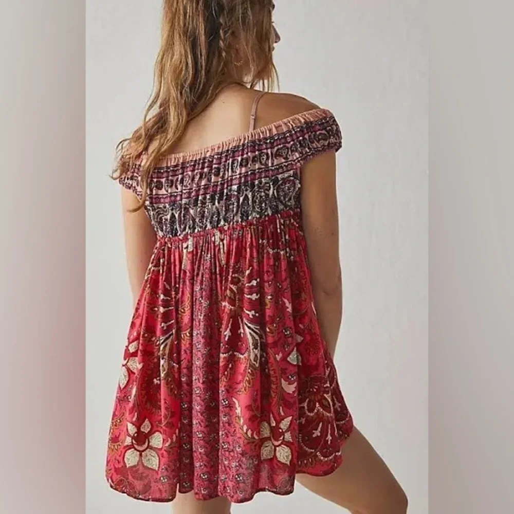 Free People Intimately Free Bali Mariposa Mini Dress Size XS